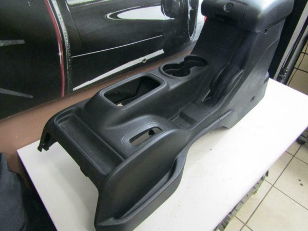 2011-17 Jeep Wrangler JKU Center Console Assembly w/ Leather Lid Full Length OEM