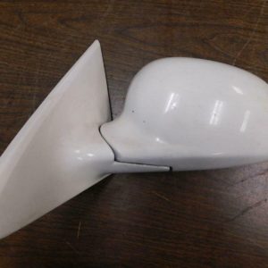 1992-1995 Honda Civic EX OEM Left Driver Exterior Power Mirror Assembly White