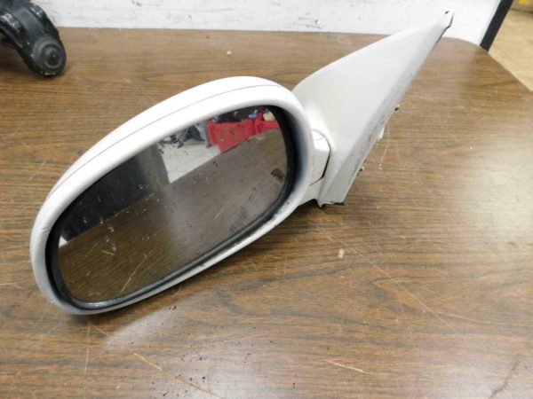 1992-1995 Honda Civic EX OEM Left Driver Exterior Power Mirror Assembly White