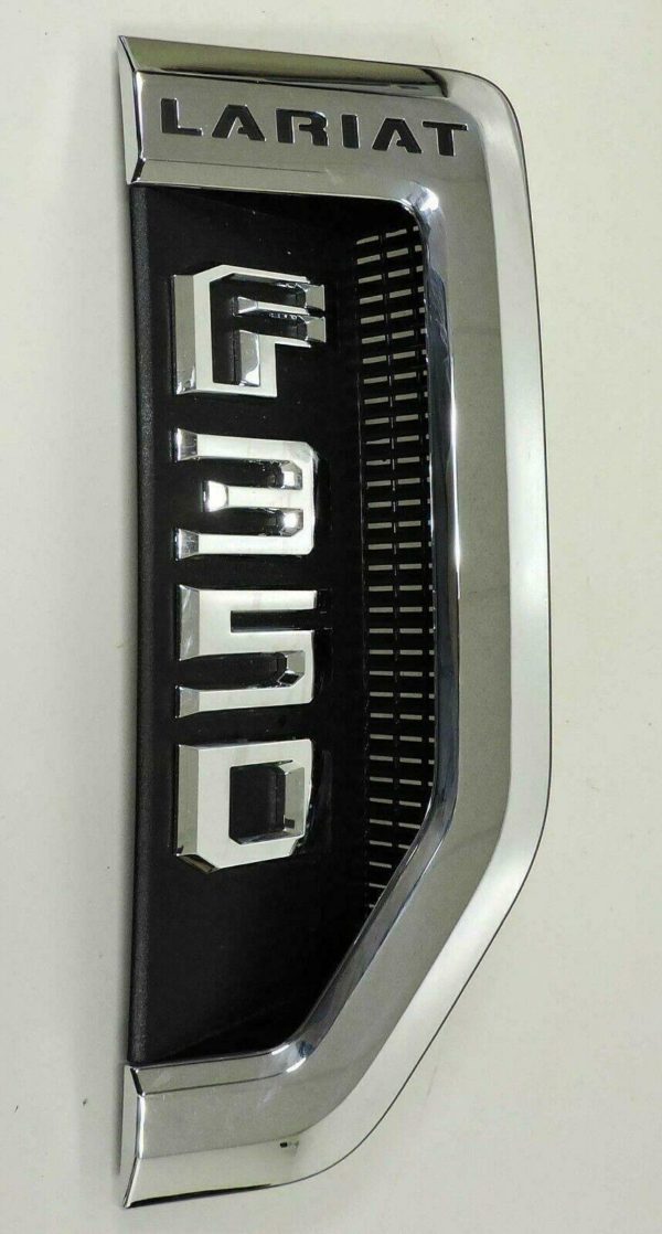 2017-2019 Ford F-350 RH Pass Lariat Fender Chrome Nameplate Emblem HC3B-35000A72