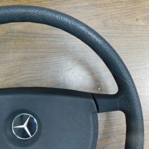 72-85 Mercedes R107 W126 380SL 450SLC 380SE 300D Black Steering Wheel OEM