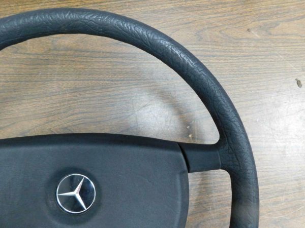 72-85 Mercedes R107 W126 380SL 450SLC 380SE 300D Black Steering Wheel OEM