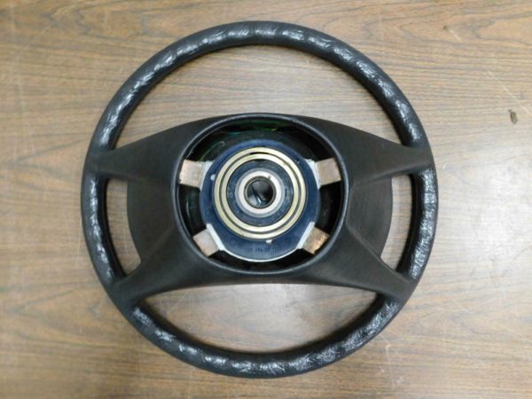 72-85 Mercedes R107 W126 380SL 450SLC 380SE 300D Black Steering Wheel OEM