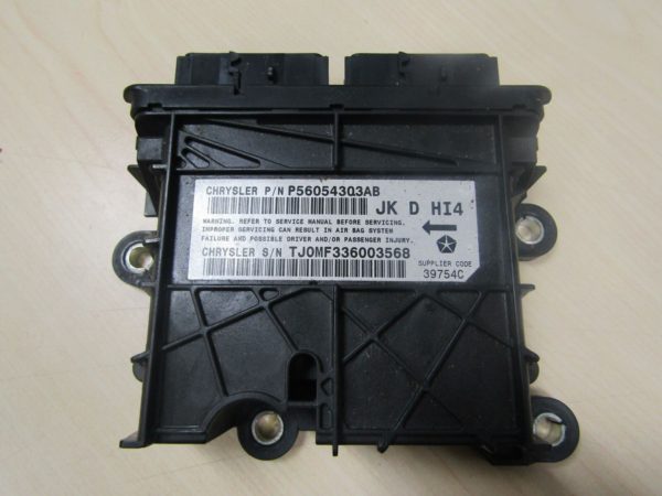 10-11 Jeep Wrangler Restraint System Control Module ECU P56054303AB