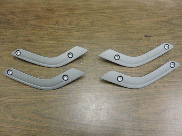 2007-2018 Jeep Wrangler JK OEM Door Cover Panel Trim Set Grey