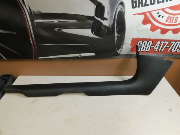 2015-2018 Dodge Challenger OEM Left Side Kick Panel Scuff Trim 1ZA03DX9AD