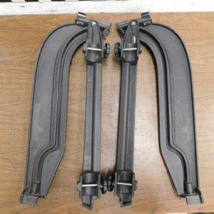 97-06 Jeep Wrangler TJ LJ Soft Top Window Surrounds Frame 55175859AG 55175858AG