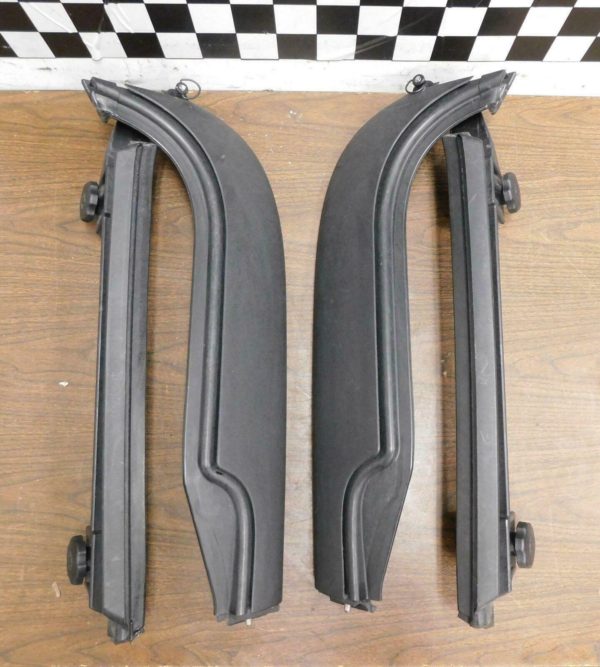 97-06 Jeep Wrangler TJ LJ Soft Top Window Surrounds Frame 55175859AG 55175858AG