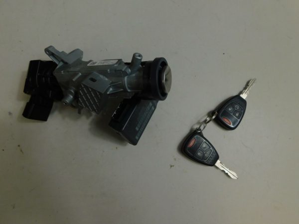 09-18 Jeep Dodge Chrysler OEM Ignition Switch Lock Cylinder & 2 Keys 05057296AL